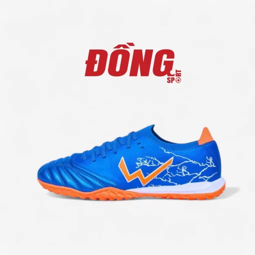 Giày Bóng Đá Wika Thunder Xanh Cam TF