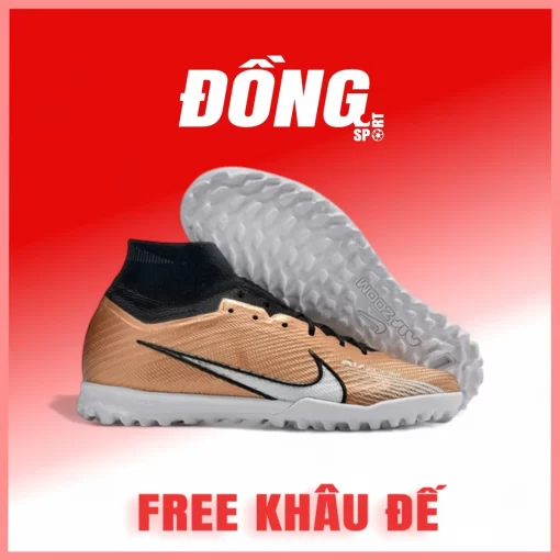 Nike Air Zoom Mercurial Superfly 9 Elite TF – Vàng đồng WC