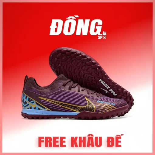 Giày Bóng Đá Nike Mercurial Vapor 15 Pro TF Tím Mbappe