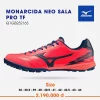 Giày bóng đá Chính hăng Mizuno Monacida neo Sala pro Tf – Đỏ xanh tím than 2023