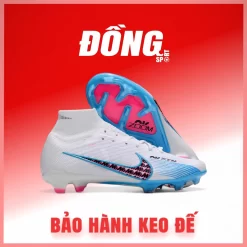 Nike Air Zoom Mercurial Superfly 9 Elite AG - Trắng xanh ngọc