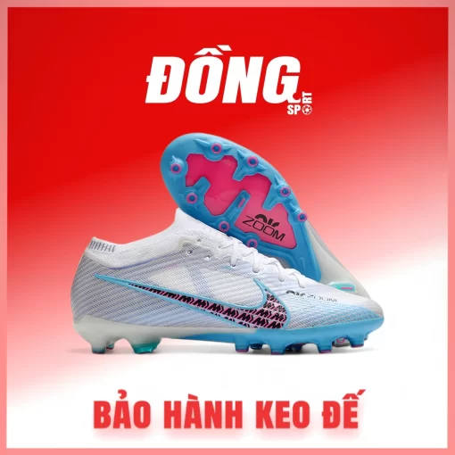 Giày Bóng Đá Nike Mercurial Vapor 15 FG Trắng xanh
