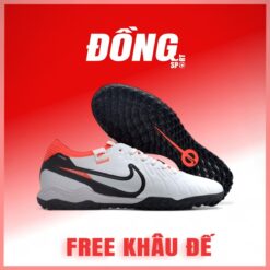 Nike Tiempo 10 Pro Trắng đen TF