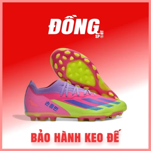 Adidas X Crazyfast.1 AG Xanh hồng