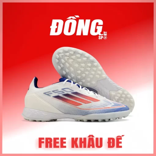 Adidas F50 Pro Trắng xanh đỏ TF