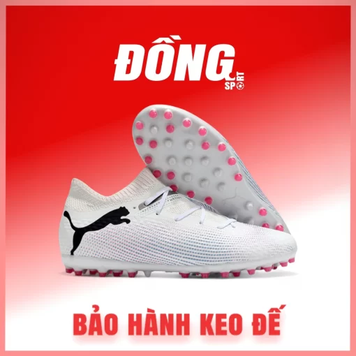 Puma Future 7 Ultimate MG Trắng hồng