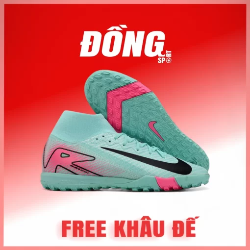 Mercurial SuperFLy 10 Elite TF Xanh hồng