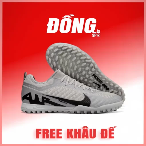 Giày Bóng Đá Nike Mercurial Vapor 15 Pro TF Xám