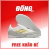 Adidas F50 Freestyle 24 Messi Trắng xám logo vàng IC