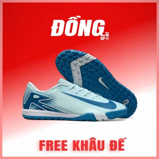 Giày Bóng Đá Nike Mercurial Vapor 16 Academy Xanh ngọc TF
