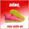 Nike Mercurial Vapor 15 Pro Hồng đế xanh TF