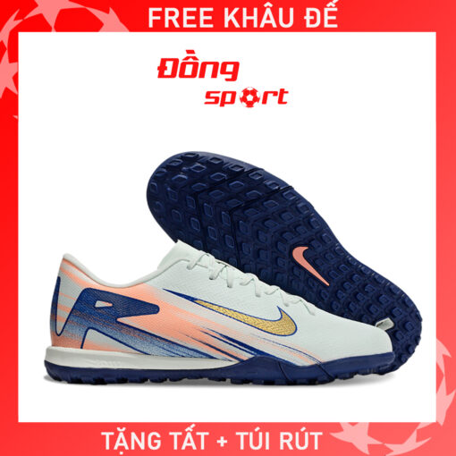 Giày Bóng Đá Nike Mercurial Vapor 16 Academy MDS Xám xanh cam TF