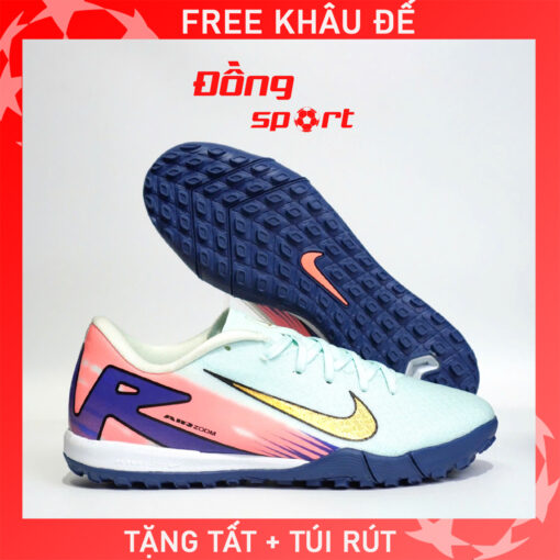 Giày Bóng Đá Nike Mercurial Vapor 16 Academy MDS Xám xanh cam TF