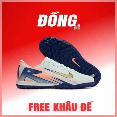 Giày Bóng Đá Nike Mercurial Vapor 16 Academy MDS Xám xanh cam TF