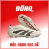 Adidas Predator 25 Elite Laceless không dây Trắng ngà đen FG