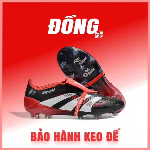 Adidas Predator 25 Elite Đỏ đen FG