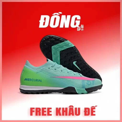 Nike Mercurial Vapor 16 Elite SE Cosmic Speed Xanh ngọc hồng TF