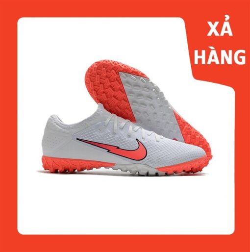 Giày Bóng Đá Nike Vapor 13 Pro TF - Trắng đỏ