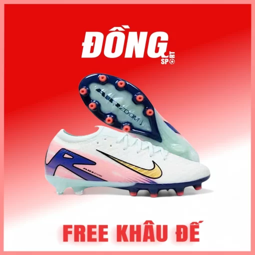 Giày Bóng Đá Nike Mercurial Vapor 16 Elite MDS 009 xám xanh cam AG