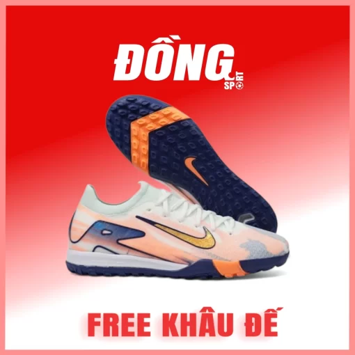 Nike Mercurial Vapor 16 Elite MDS xám xanh cam TF F2