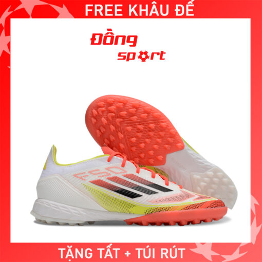 Giày Bóng Đá Adidas F50 Elite Trắng đỏ TF