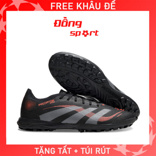 Giày Bóng Đá Adidas Predator 25 Elite đen TF