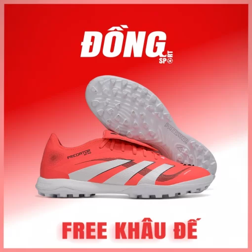 adidas predator 25 elite lưỡi gà lật trắng đỏ