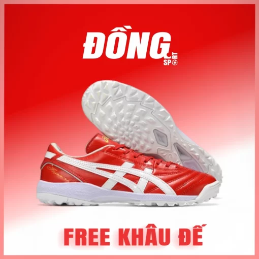 asics c3 đỏ trắng