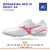 Giày Bóng Đá Chính hãng Mizuno Monacida Neo 3 Selec As Trắng đỏ