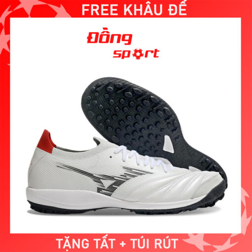 Giày Bóng Đá Mizuno Neo 4 Sala Beta Japan Trắng đen TF