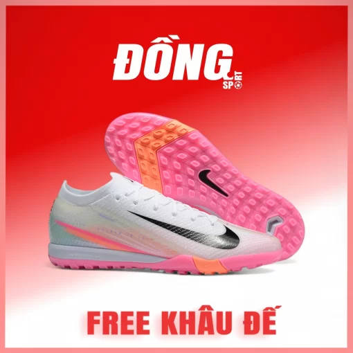 Nike Mercurial Vapor 16 Elite Trắng đế hồng TF F1
