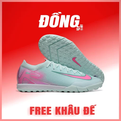 Giày Bóng Đá Nike Mercurial Vapor 16 Pro Xanh hồng TF