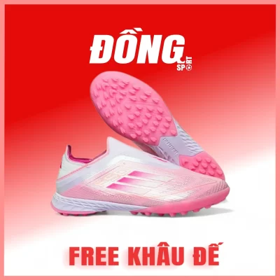 Adidas F50 Elite Laceless Không dây Hồng Lamine Yamal TF
