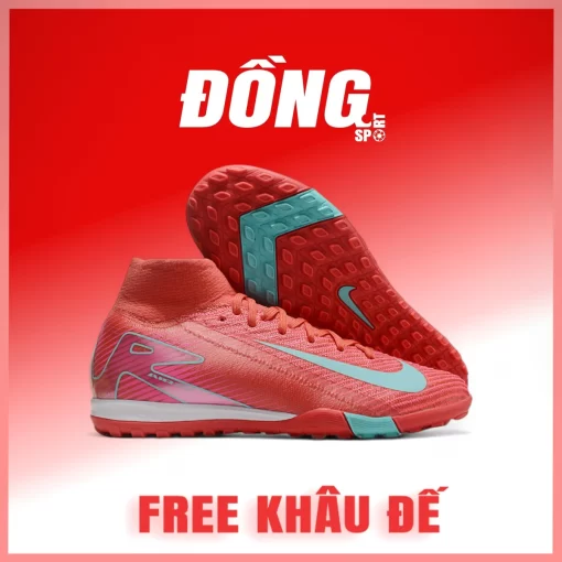 nike mercurial superfly 10 elite đỏ xanh