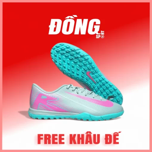 Nike Mercurial Vapor 16 Academy Xám xanh hồng TF