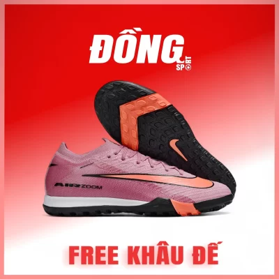 Giày Bóng Đá Trẻ em Nike Mercurial Vapor 16 Elite Hồng tím đen TF