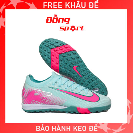 Giày Bóng Đá Nike Mercurial Vapor 16 Elite Xám xanh hồng TF F2