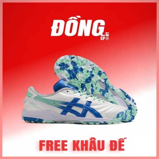 asics c3 trắng xanh lá