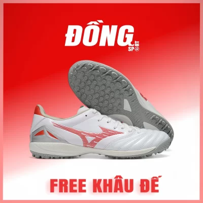 mizuno neo 4 pro trắng đỏ đinh tròn