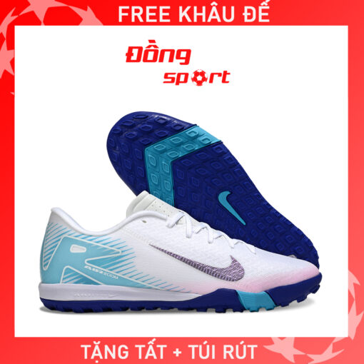 Giày Bóng Đá Nike Mercurial Vapor 16 Academy Hologram Trắng xanh TF