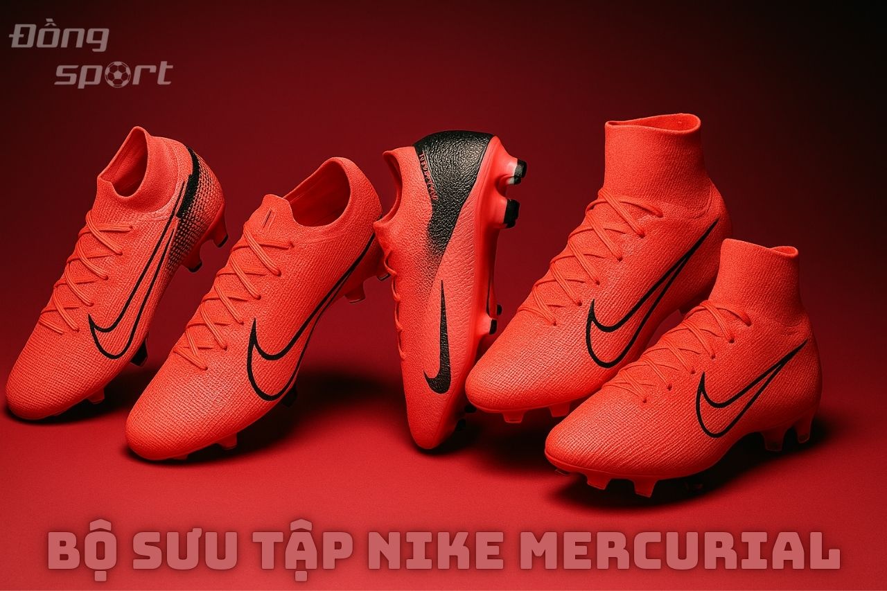 Các phiên bản tiêu biểu của Nike Mercurial