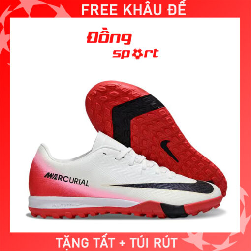 Giày Bóng Đá Nike Mercurial Vapor 16 Academy Trắng đỏ den TF F2
