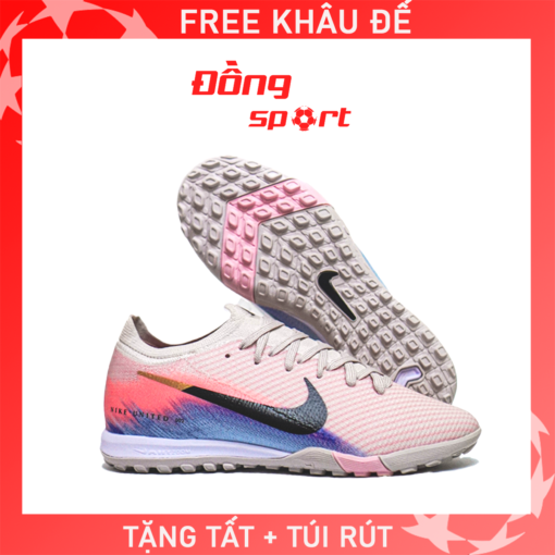 nike mercurial vapor 16 pro hồng nhạt xanh biển