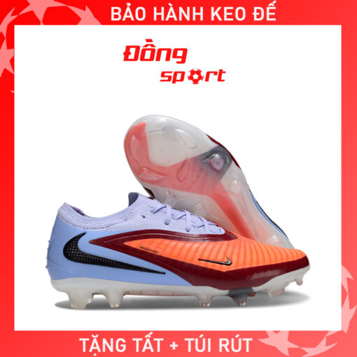 nike phantom 6 elite đỏ xám fg