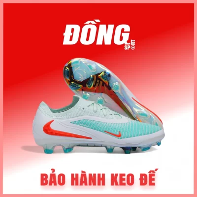 nike phantom 6 elite xanh ngọc trắng fg