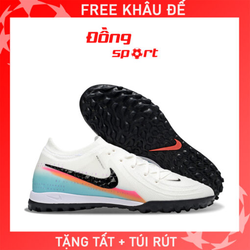nike phantom gx2 elite trắng gót xanh