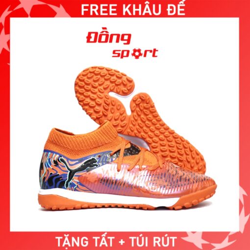 Giày Bóng Đá Puma Future 8 Ultimate Cam tím TF