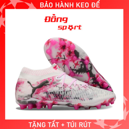 Giày Bóng Đá Puma Future 8 Ultimate Trắng MG