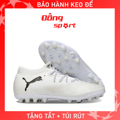 Giày Bóng Đá Puma Future 8 Ultimate Sakura Trắng hồng MG