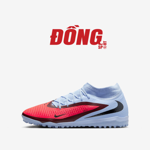 Giày Bóng Đá Nike Phantom 6 High Academy TF - HQ2277 - 400 - Đỏ/Xám